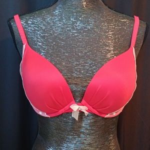 VICTORIA SECRET BY FABULOUS PLUNGE BRA 32DD